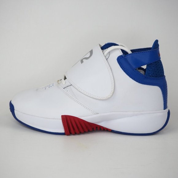 Nike Air P2 Ultimate Boys Shoes White/ Sylver - Picture 3 of 12